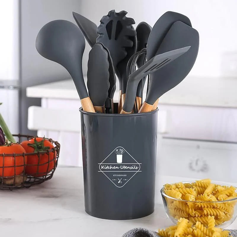 12Pcs - Silicone Utensil Set