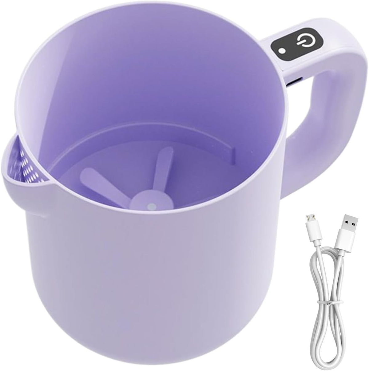 Portable Electric Mixer Bowl – Rechargeable Smart Blender &amp; Rice Washer