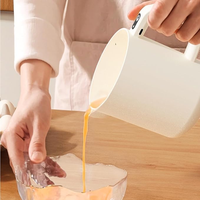 Portable Electric Mixer Bowl – Rechargeable Smart Blender &amp; Rice Washer