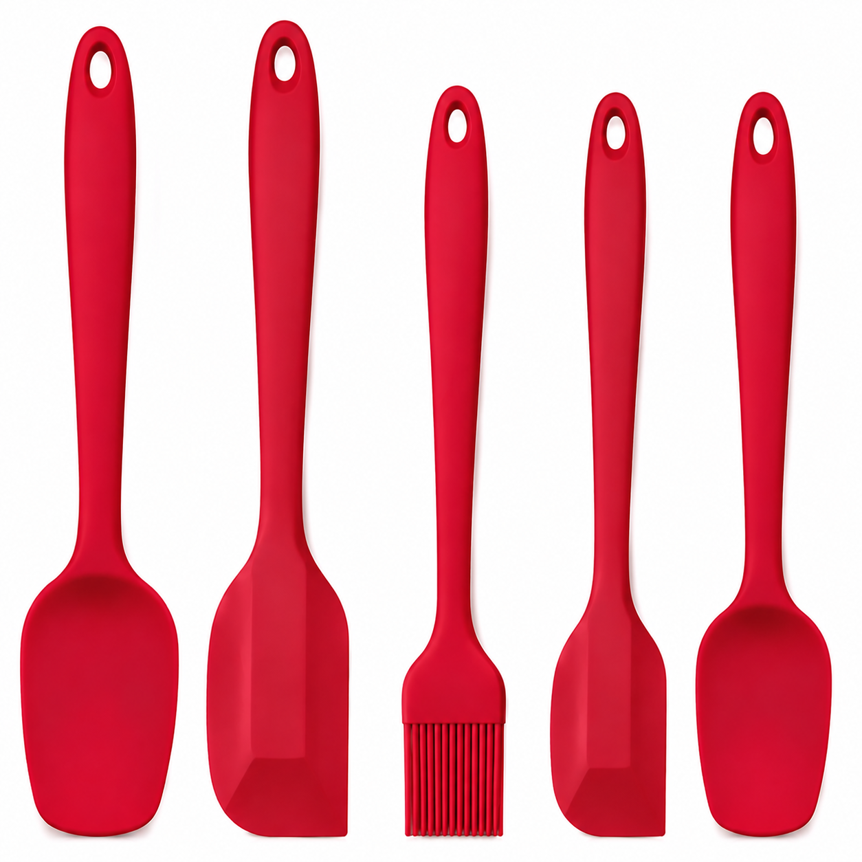 5pcs Baking Silicone Cookware Set