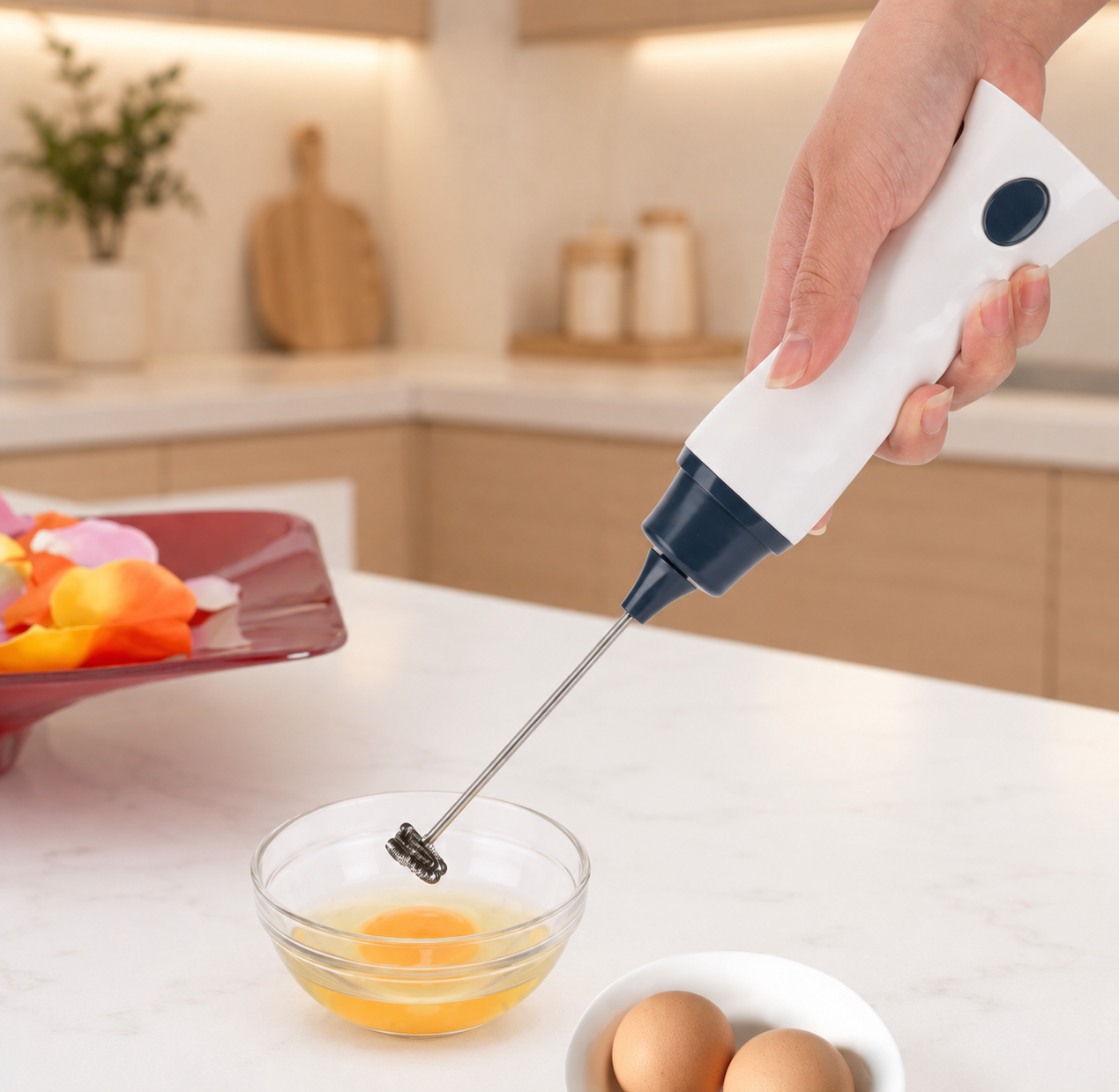 Dual-Speed Milk Frother