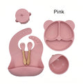 6 Piece Silicone Baby Feeding Set