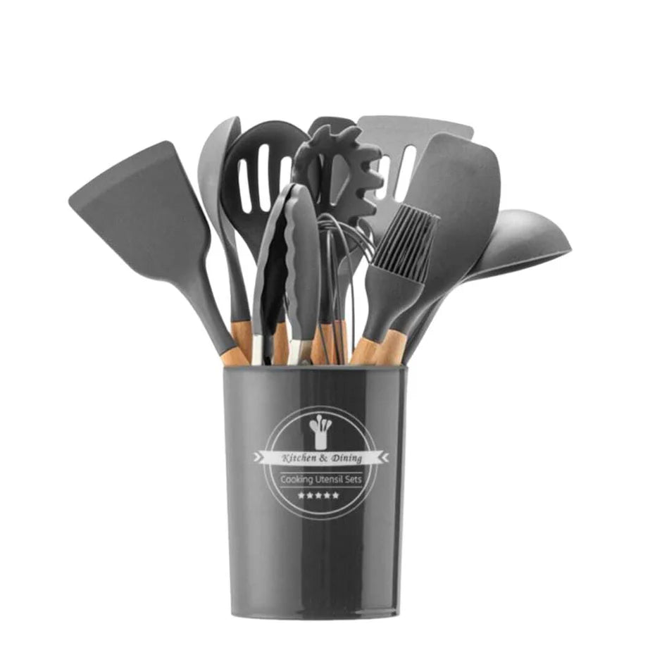 12Pcs - Silicone Utensil Set